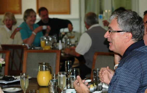 Bill joining us for breakfast